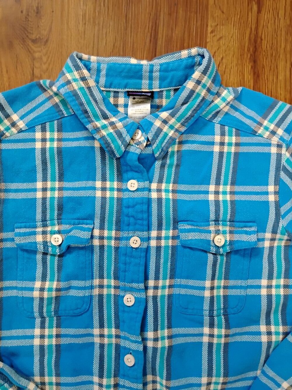 Patagonia Organic Cotton Flannel Button Down Shirt